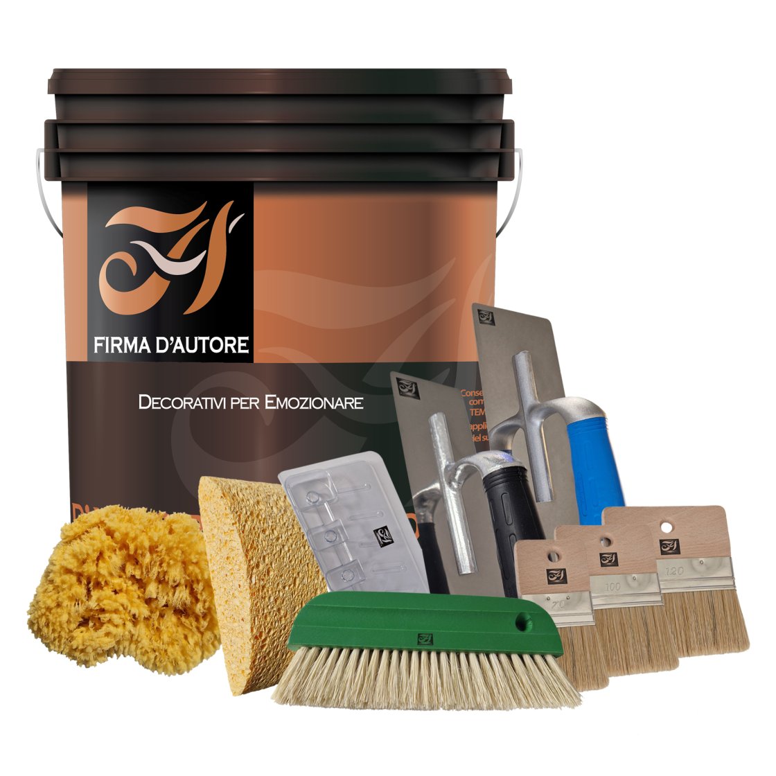 Firma D'Autore Werkzeugeimer Tool Kit