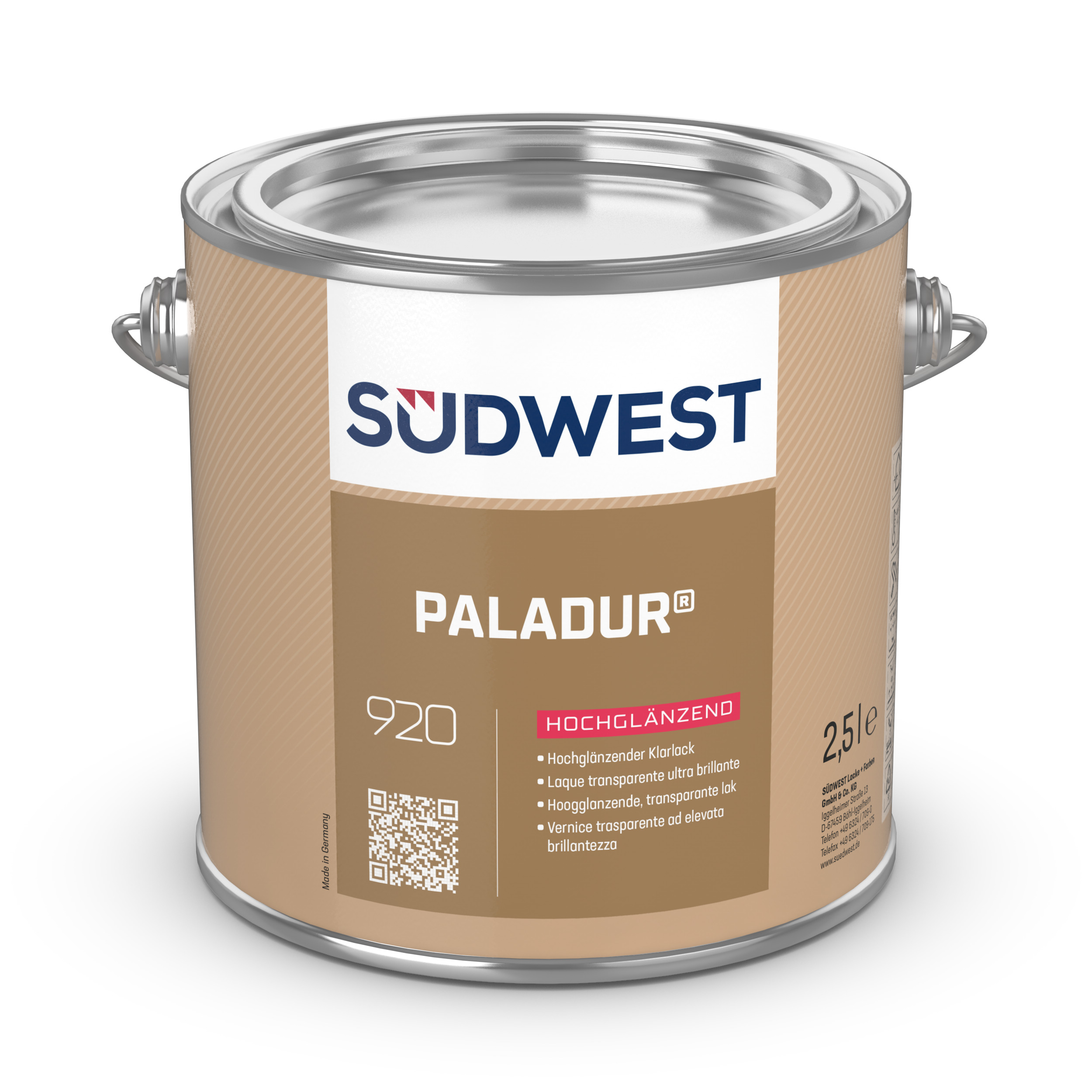 Südwest Paladur, 0901 Farblos, Hochglänzend, 10 l