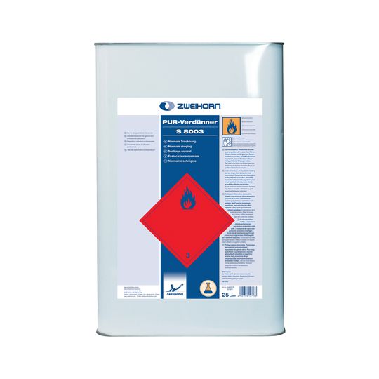 Zweihorn PUR-Verdünner S 9004, 25 l