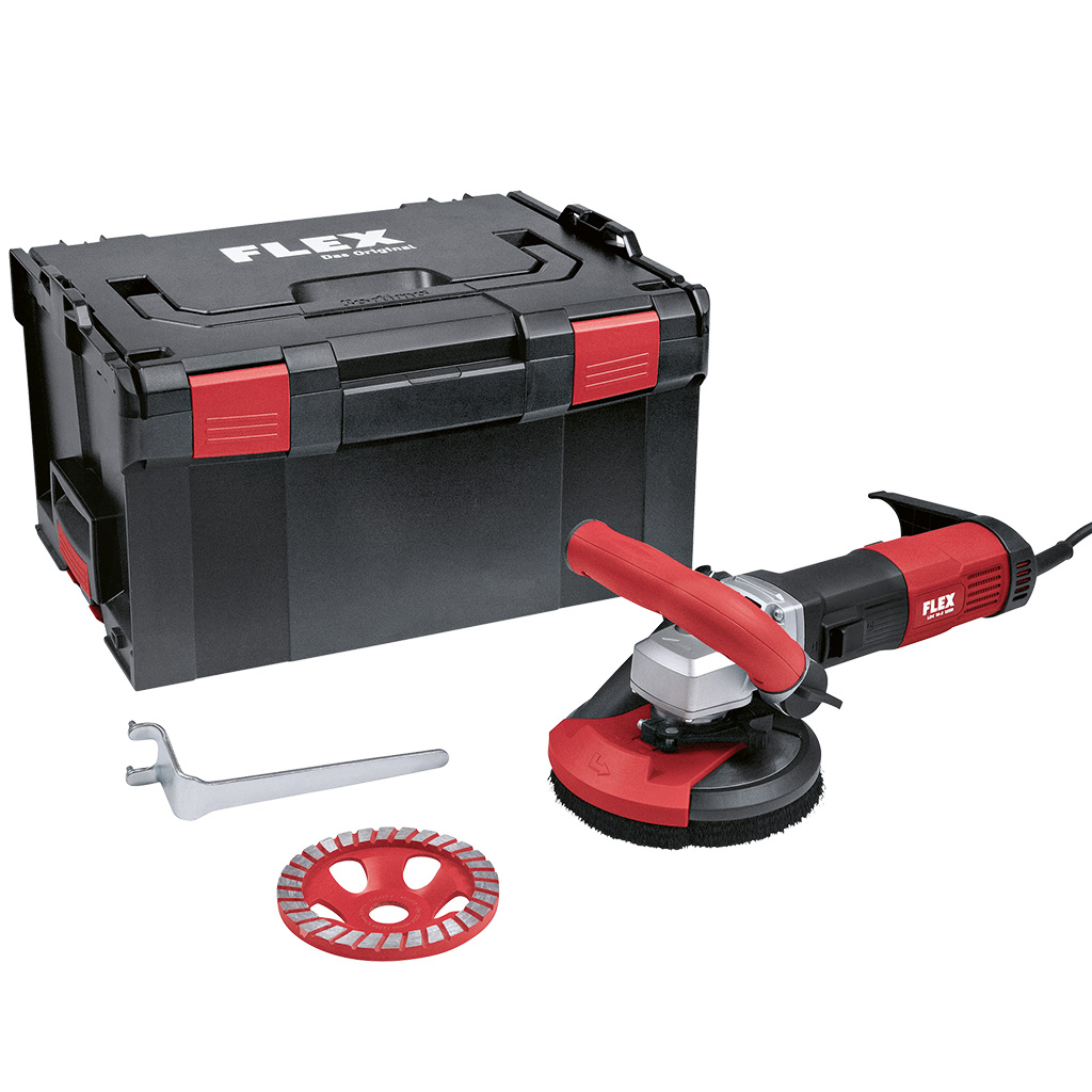Flex Sanierungsschleifer Kit TurboJetII LDE 16-8 125 R, Ø 125 mm
