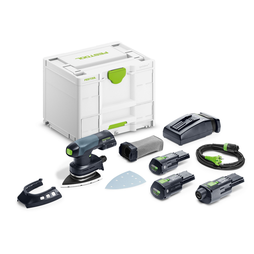 Festool Akku-Deltaschleifer DTSC 400 3 I-Set
