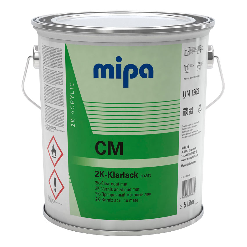 Mipa 2K-Klarlack-Matt, 5 l