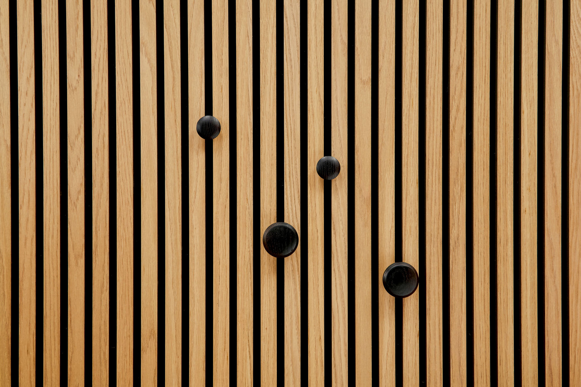 Ter Hürne Living Wall Function Holzknopf Björn, Schwarz