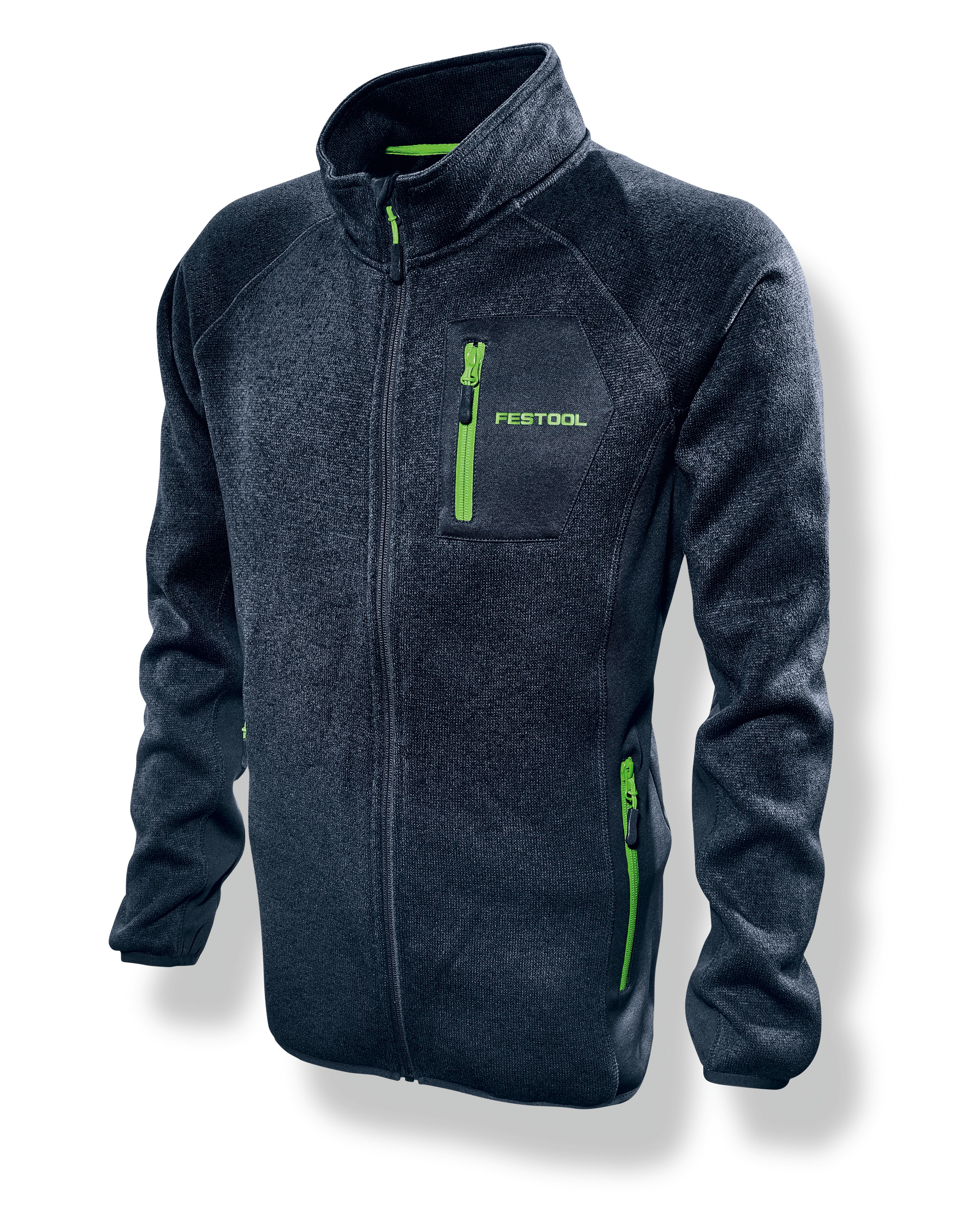 Festool Sweatjacke FT1, Dunkelblau/ Grün, Größe M