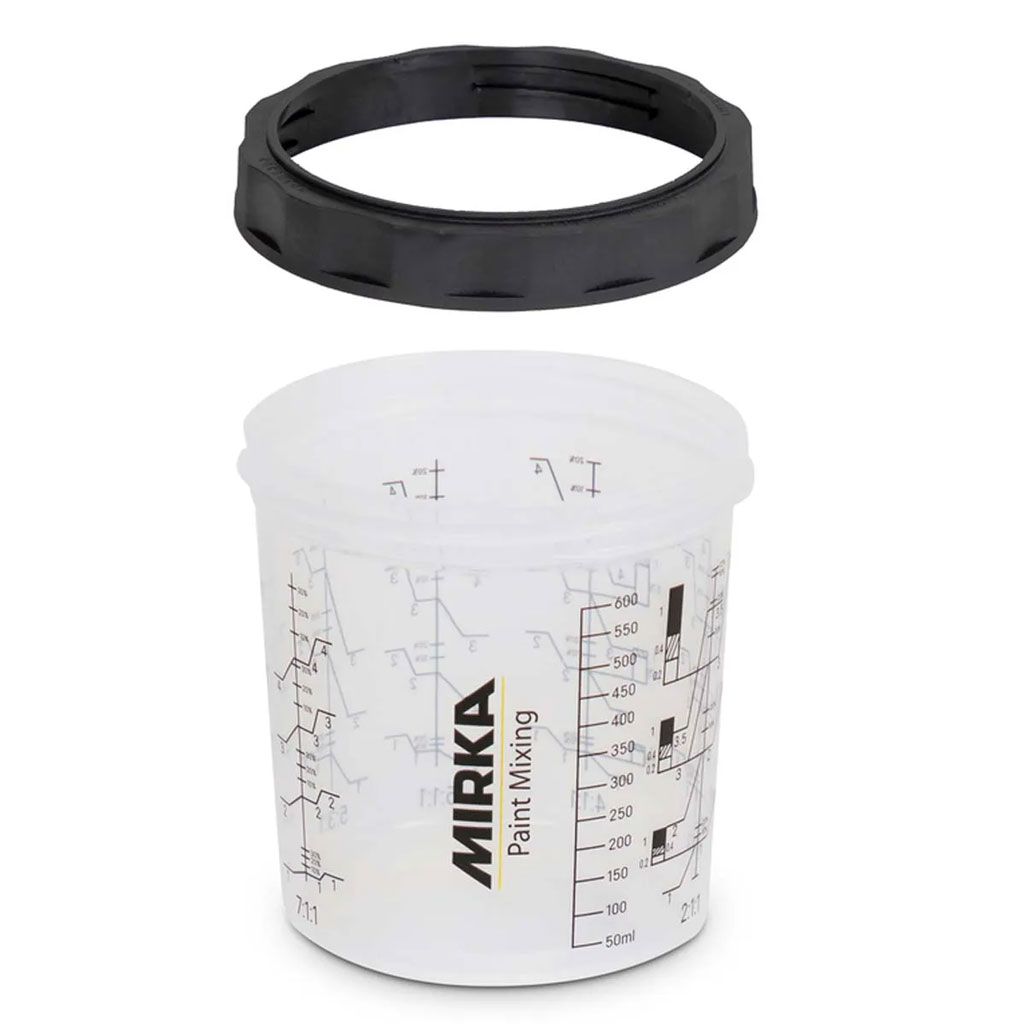 Mirka Außenbecher mit Verschlussring, 180 ml, 2er Pack