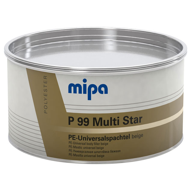 Mipa Autospachtel Multi-Star P 99, Beige, 2 kg