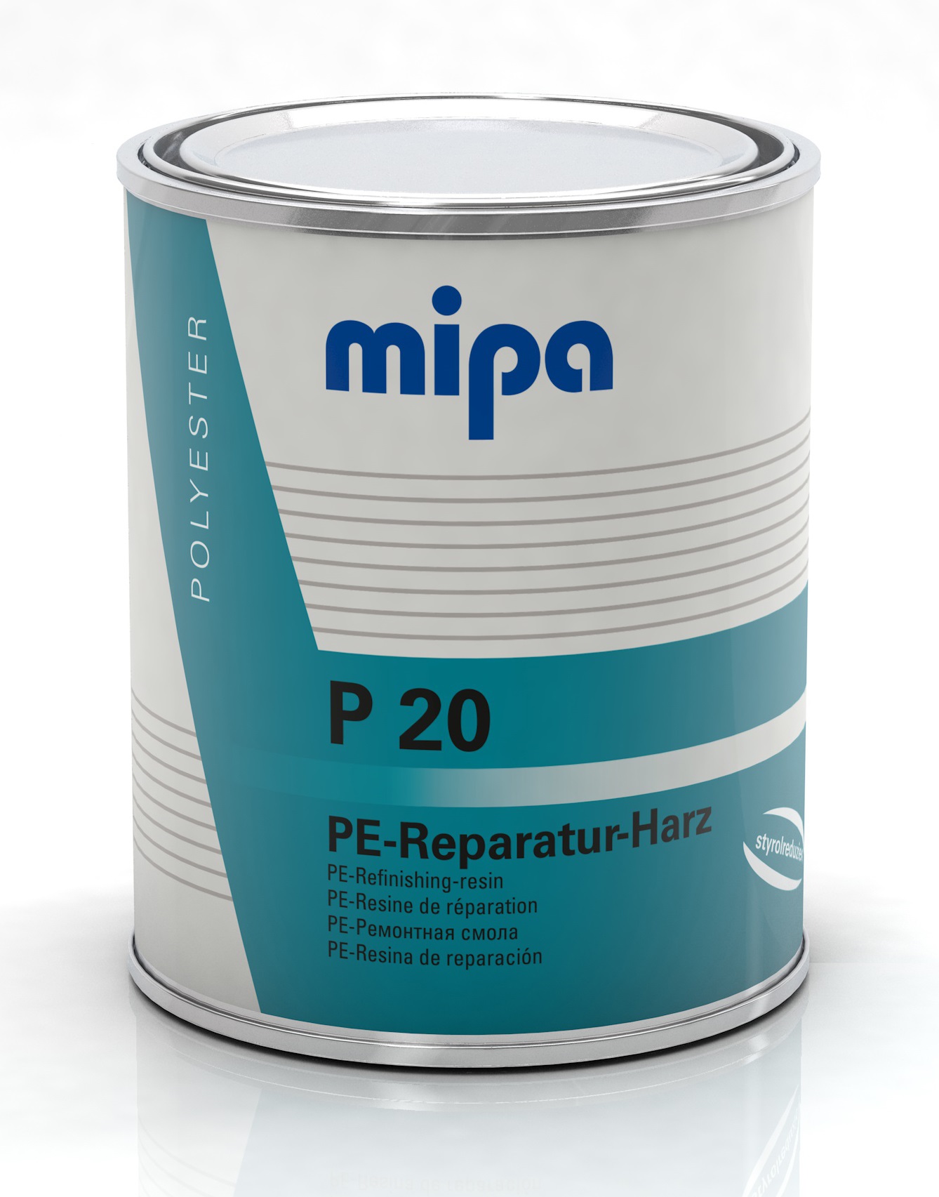 Mipa P 20 Reparatur-Set, Styrolreduziert, 1 kg