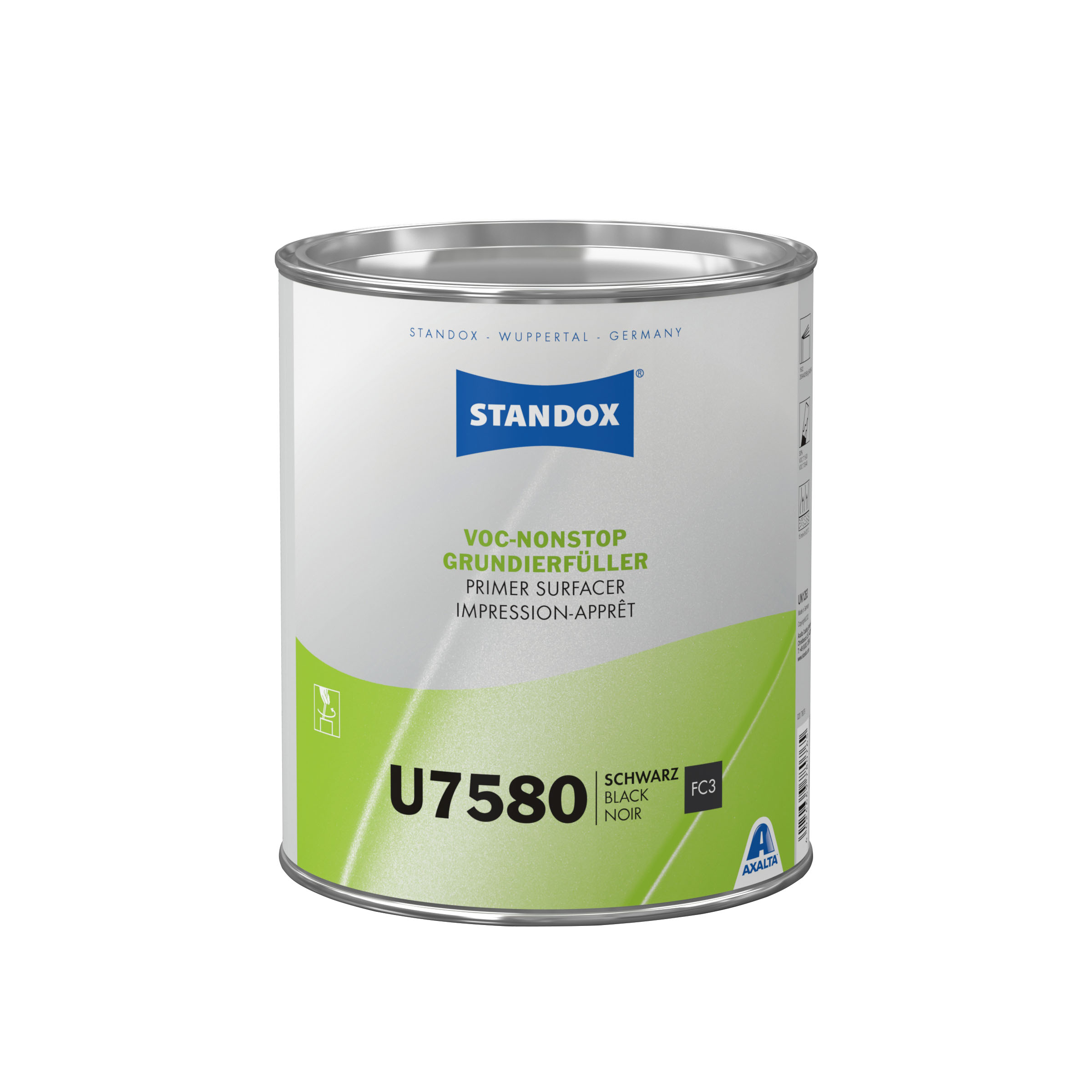 Standox VOC Nonstop Grundierfüller U7580, Schwarz