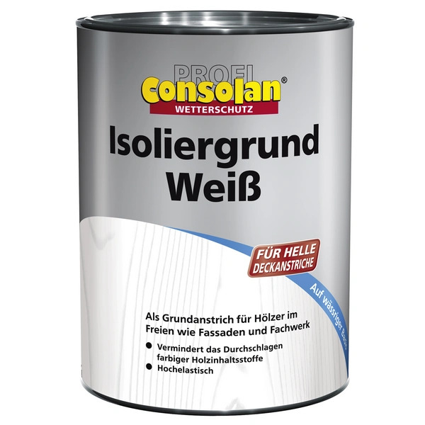 Consolan Isoliergrund Pro, Weiß, 750 ml Consolan Isoliergrund Pro, Weiß, 750 ml