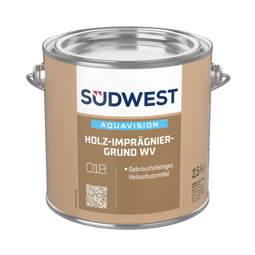 Südwest AquaVision Holz-Imprägnier-Grund WV, 2,5 l