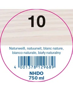Zweihorn Holzdesign-Öl Naturtrend 10 NHDO, Naturweiß, 750 ml