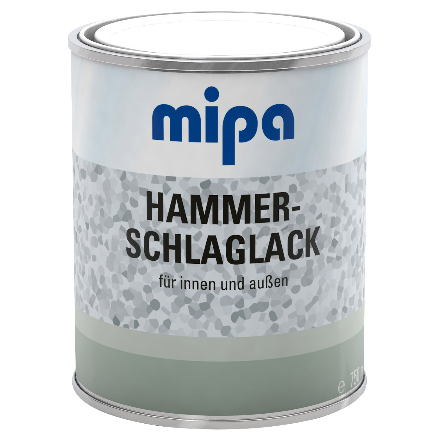 Mipa Hammerschlag Effektlack HK 110, Silbergrau