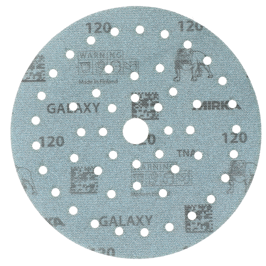 Mirka Schleifscheibe Galaxy Ø 150 mm Grip Multifit, P 2000, 50er Pack