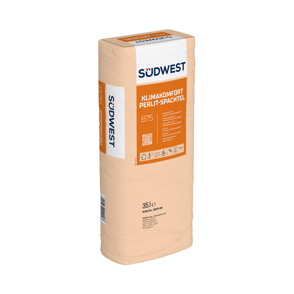 Südwest KlimaKomfort Perlit-Spachtel, Weiß, 35 l