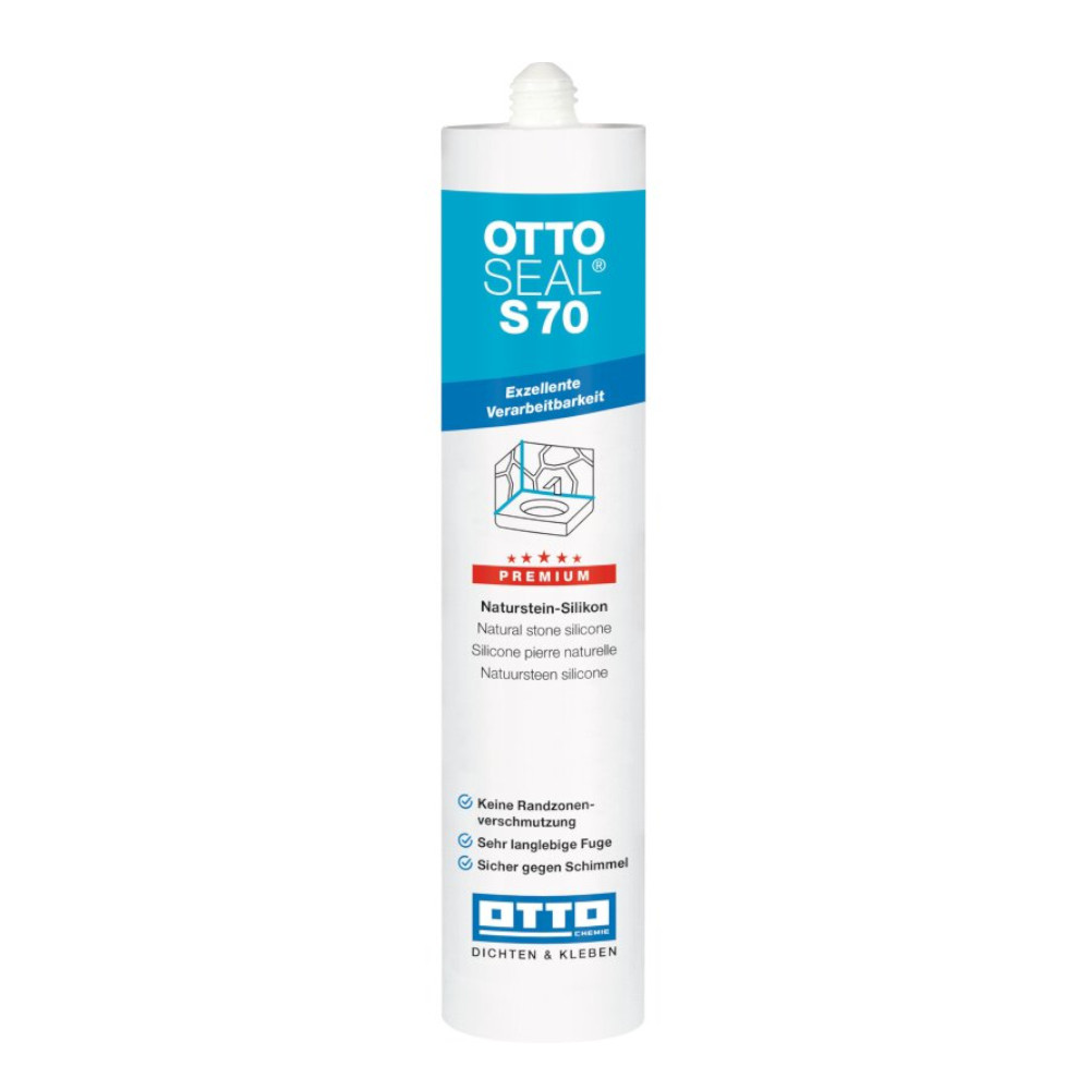OTTOSEAL Silikon-Dichtstoff S 70, Anthrazitgrau, 310 ml