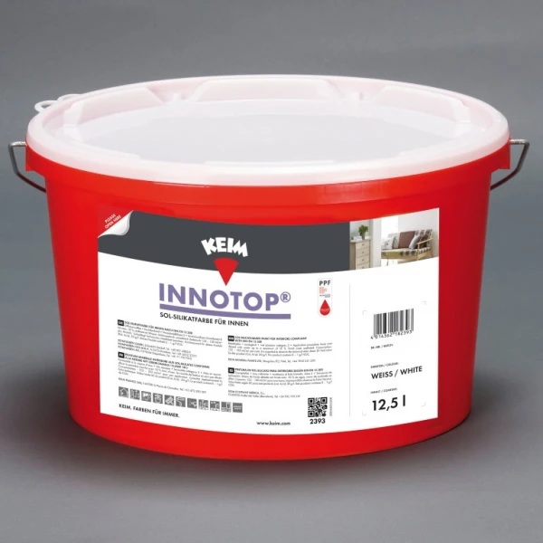 Keim Silikat Innenfarbe Innotop, Weiß, 12,5 l