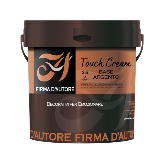 Firma D'Autore Dekorative Endbeschichtung Touch Cream, Gold, 5 l