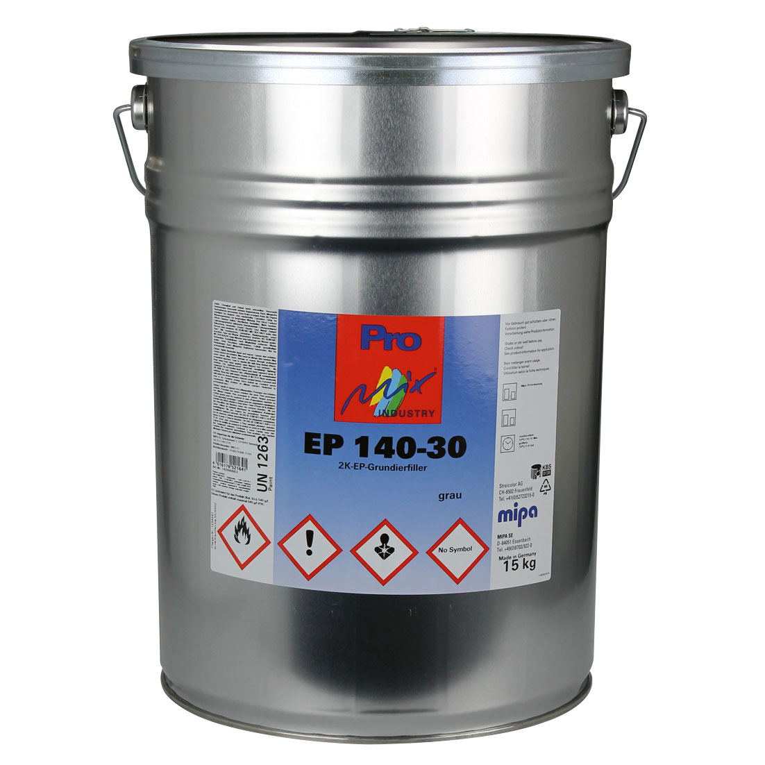 Mipa Grundierfiller EP 140-30 2K-EP, Weiß, 15 kg