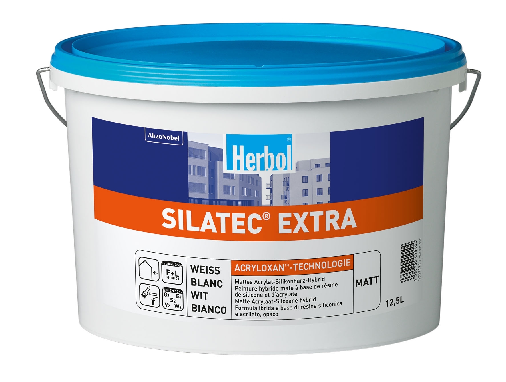 Herbol Silikonharzfarben Silatec Extra, 1 l