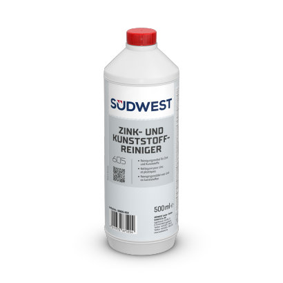 Südwest Zink- und Kunststoff-Reiniger, Farblos, 5 l