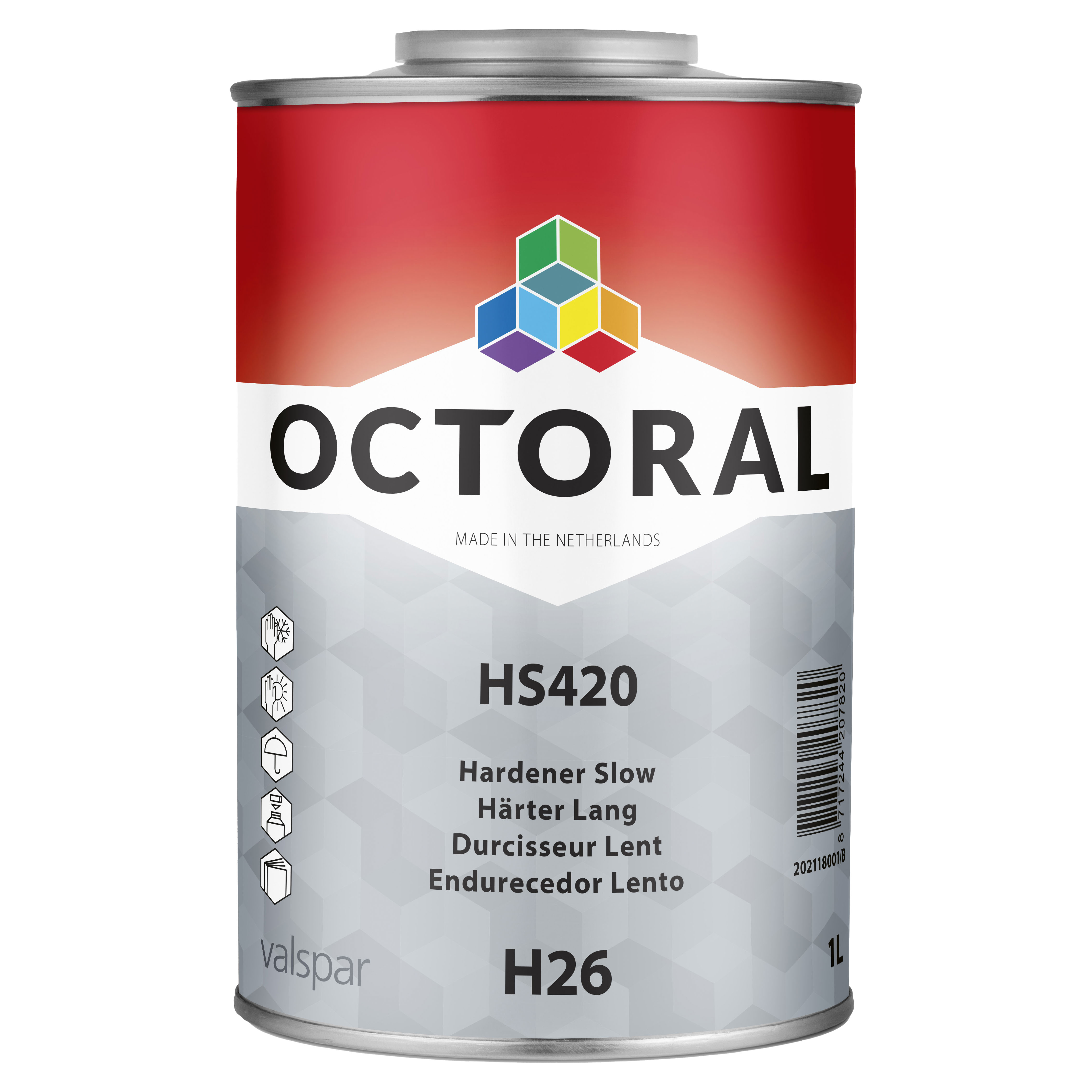 Octoral HS420 Härter Lang, 1 l