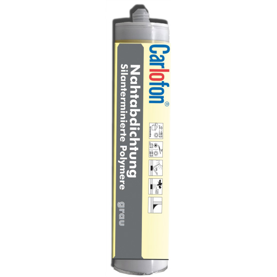 Carlofon Spritzbare Nahtabdichtung, 310 ml, Grau