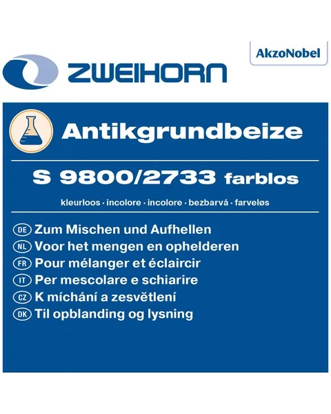 Zweihorn Antikgrundbeize S 9800/2733, 1 l