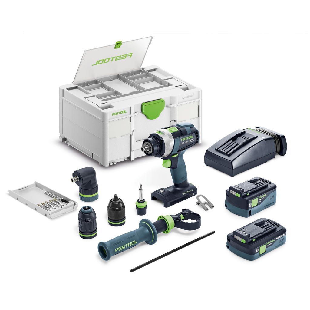 Festool Akku-Schlagbohrschrauber TPC 18/ 4 5,0/ 4,0I-Set/ XL