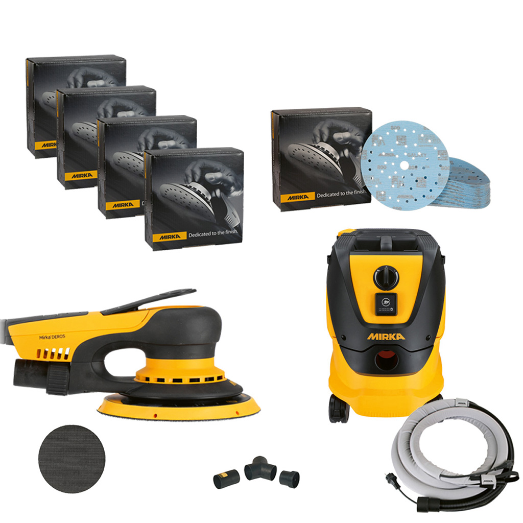 Mirka DEROS II-Set/ Galaxy, Sauger 1230 L PC (4m)-ART
