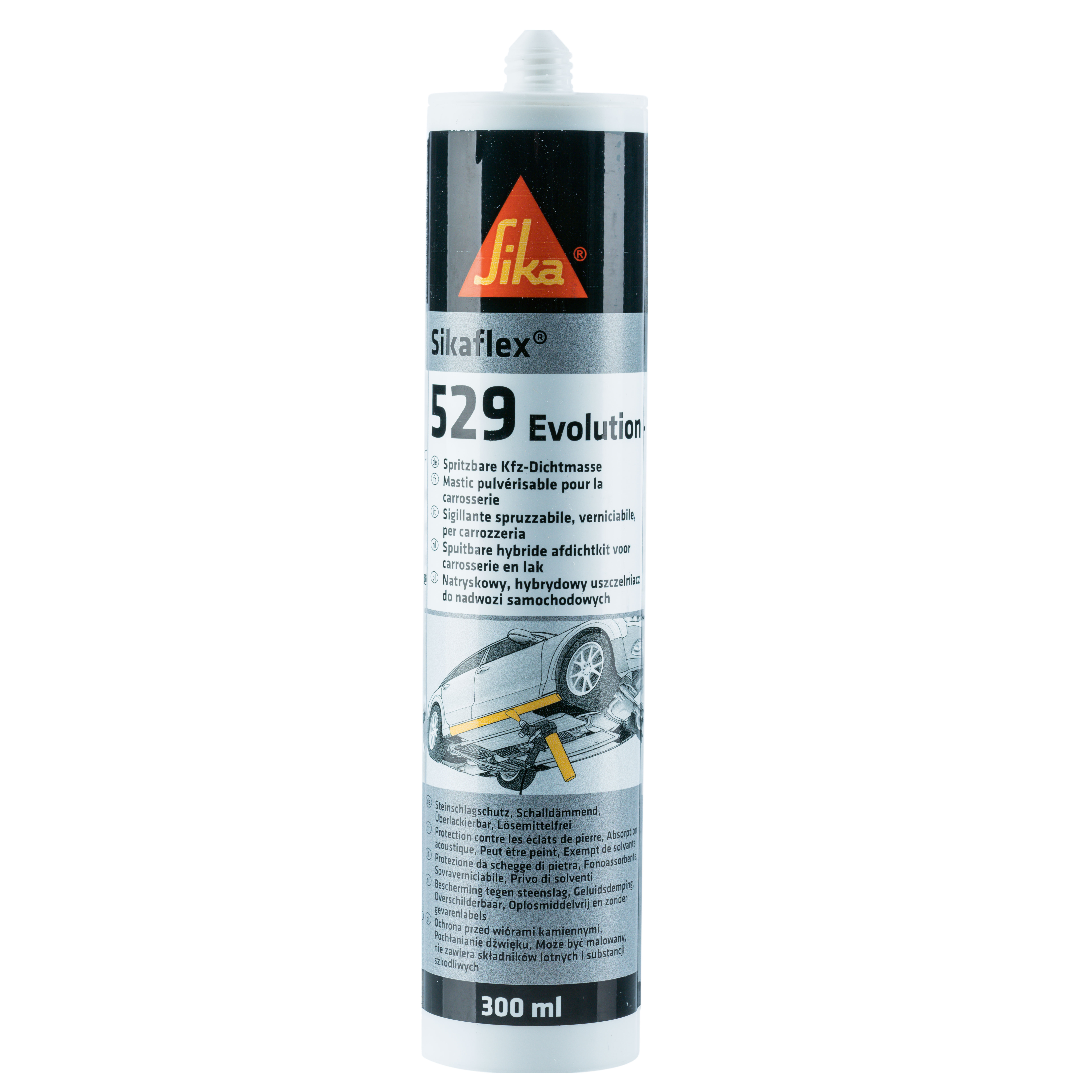 Sikaflex Dickstoff 529 Evolution, Schwarz, 300 ml Sikaflex Dickstoff 529 Evolution, Schwarz, 300 ml