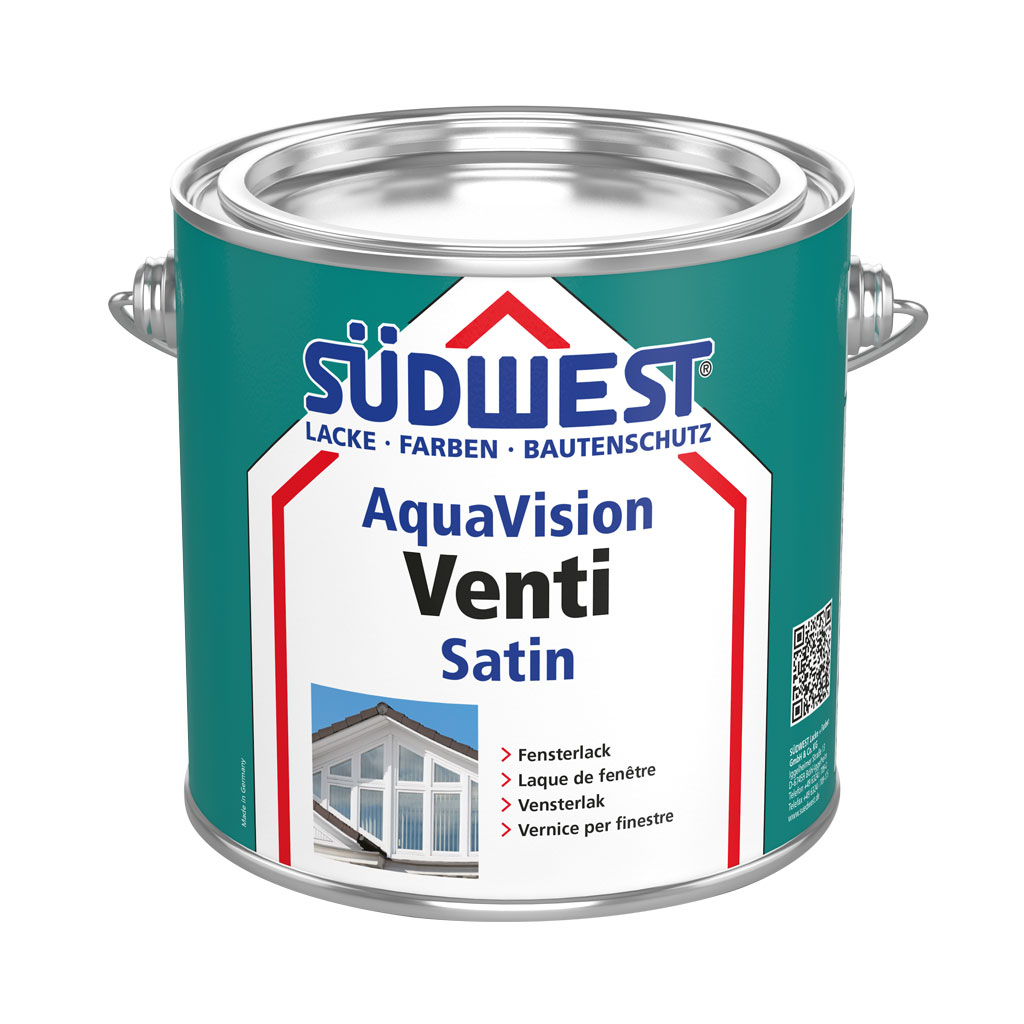 Südwest AquaVision Venti, Satin, Weiß, 2,5 l