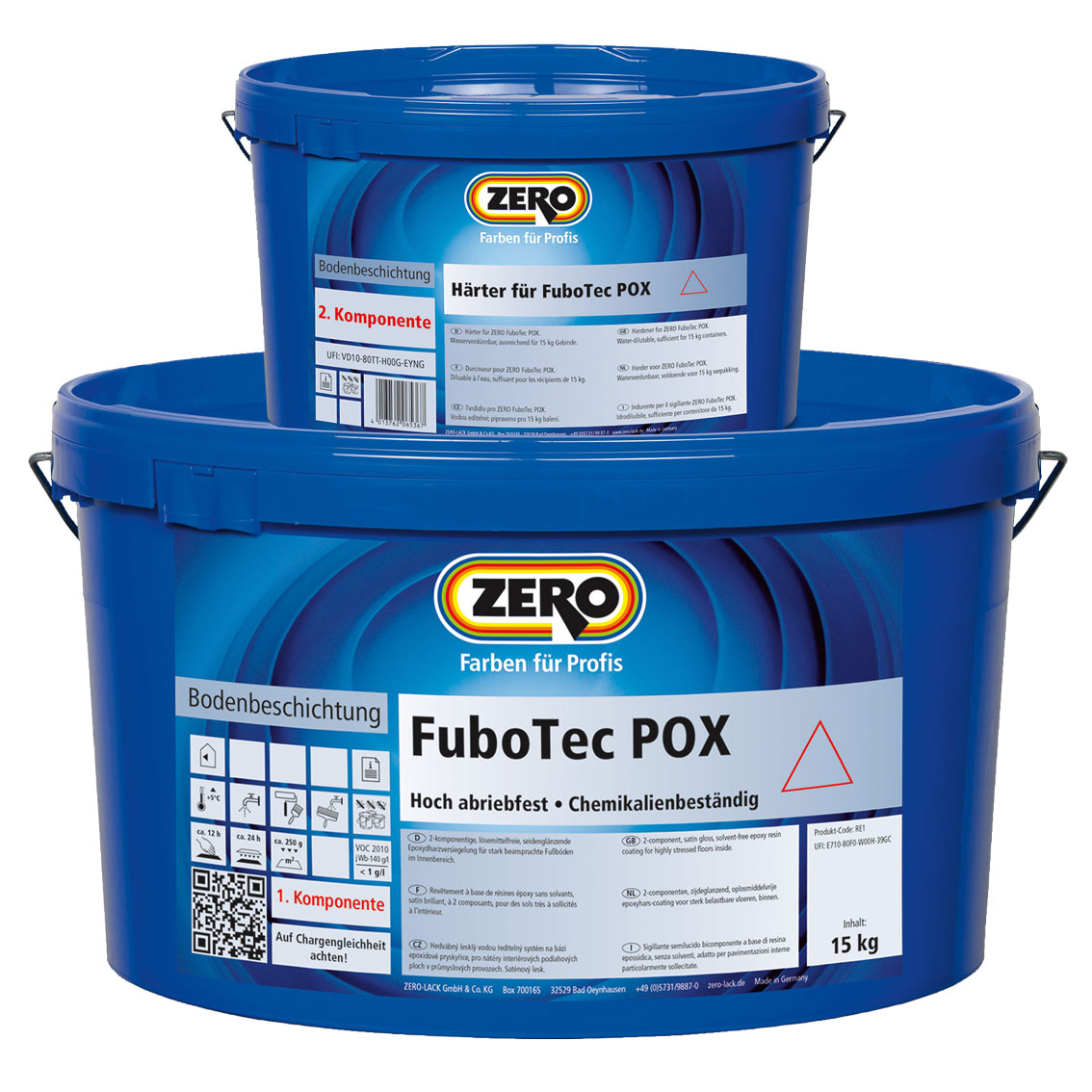 ZERO-LACK FuboTec POX (inkl. Härter) Farbton 223