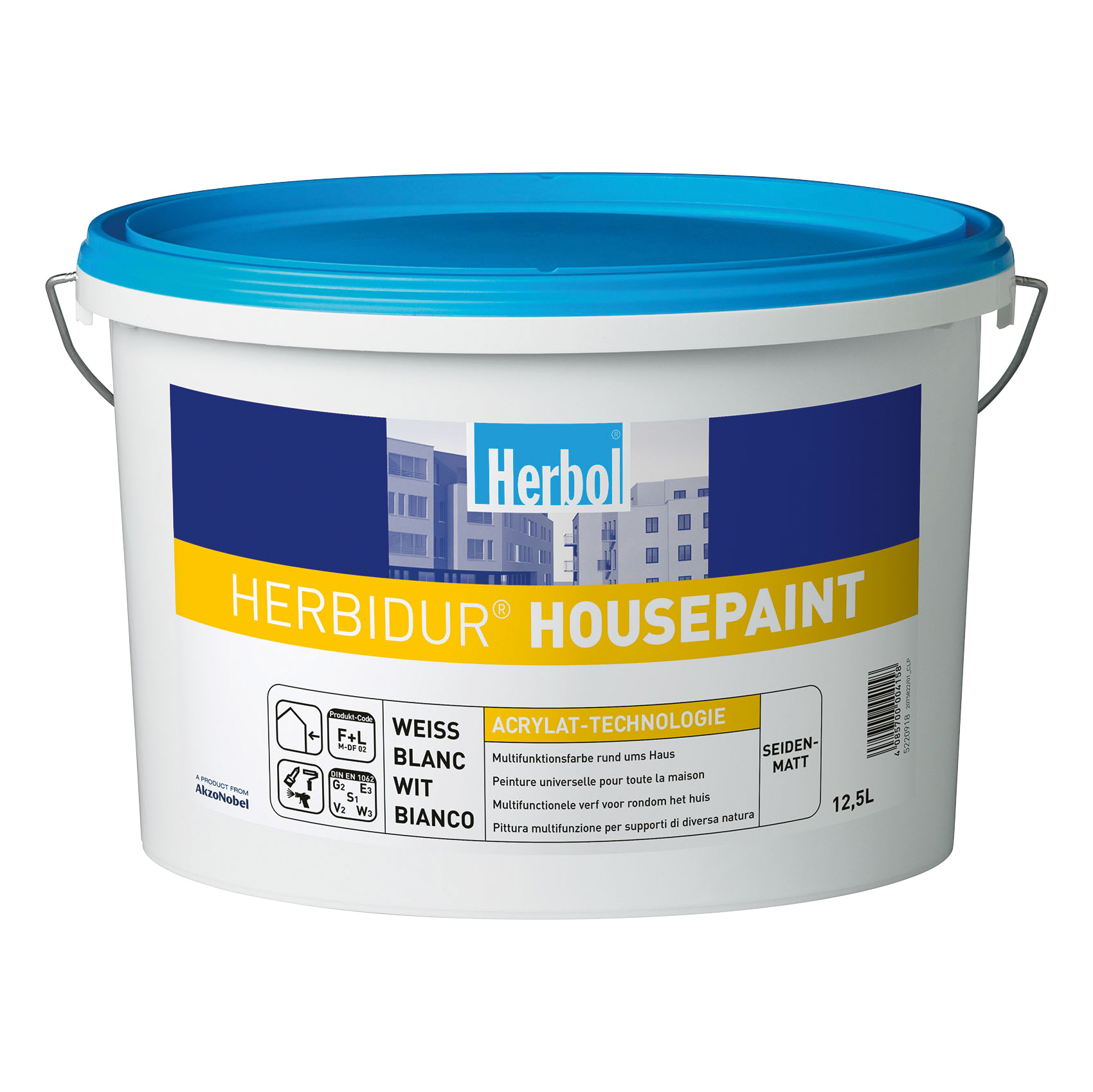 Herbol Fassadenfarbe  Herbidur Housepaint, 5 l