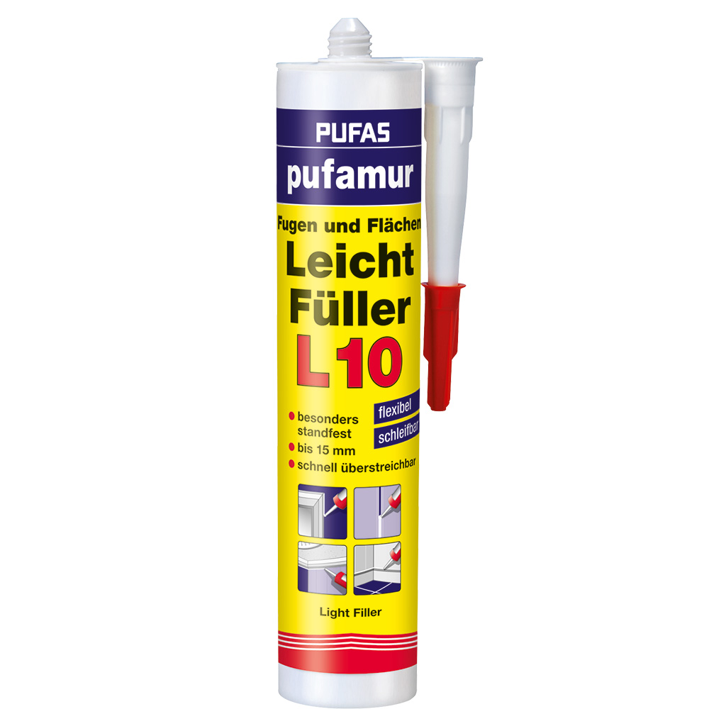 Pufas Pufamur Fugen und Flächen Leichtfüller L10, 310 ml Pufas Pufamur Fugen und Flächen Leichtfüller L10, 310 ml