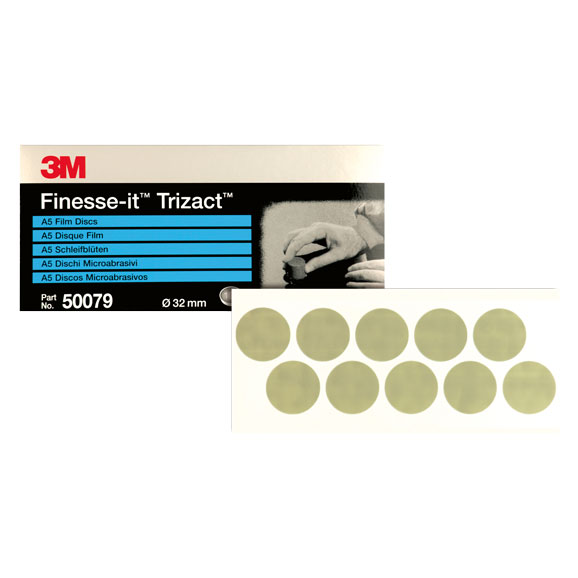 3M Finesse-it Trizact Schleifblüten Ø32mm, auf Bogen, P 3000