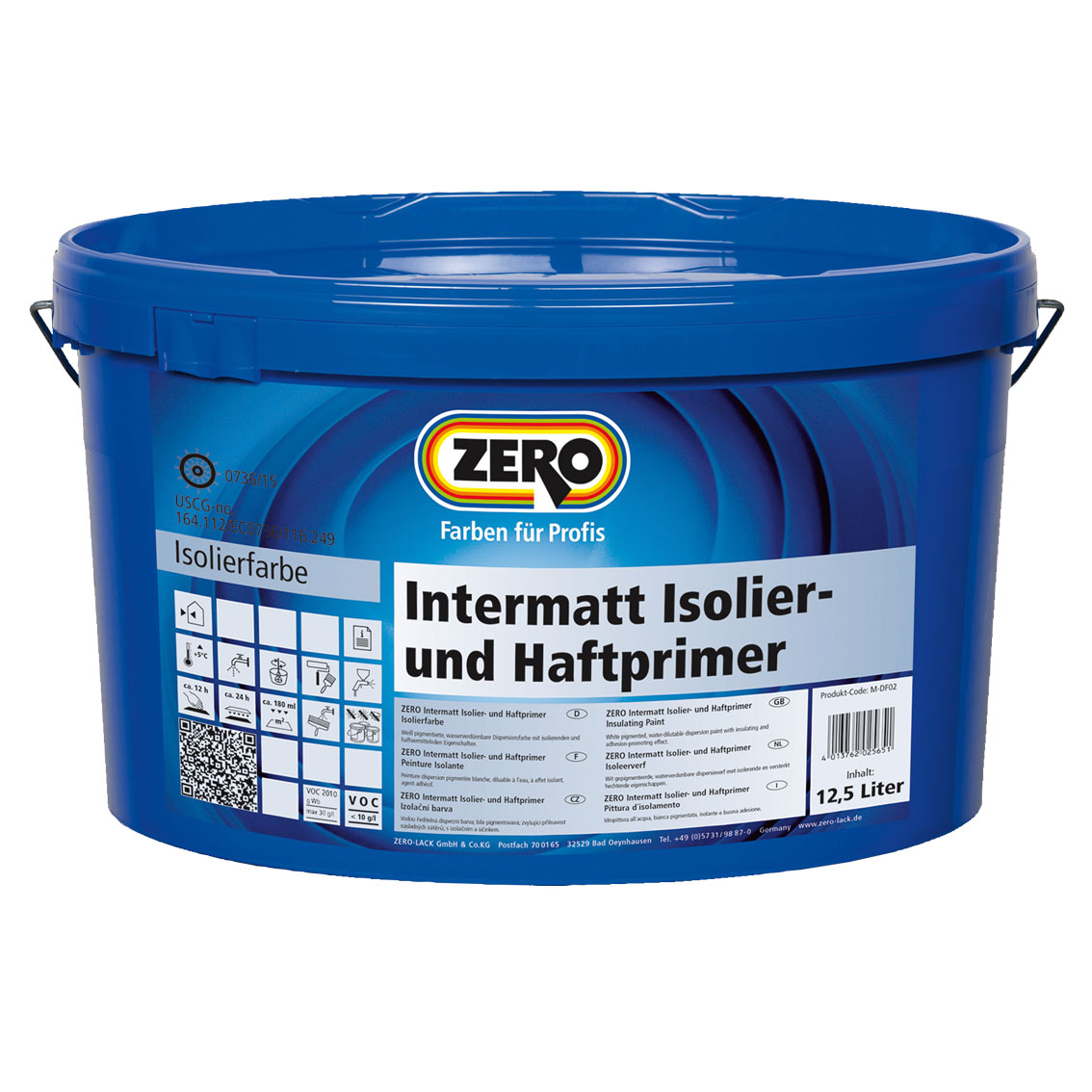 ZERO-LACKE Intermatt Isolier- und Haftprimer