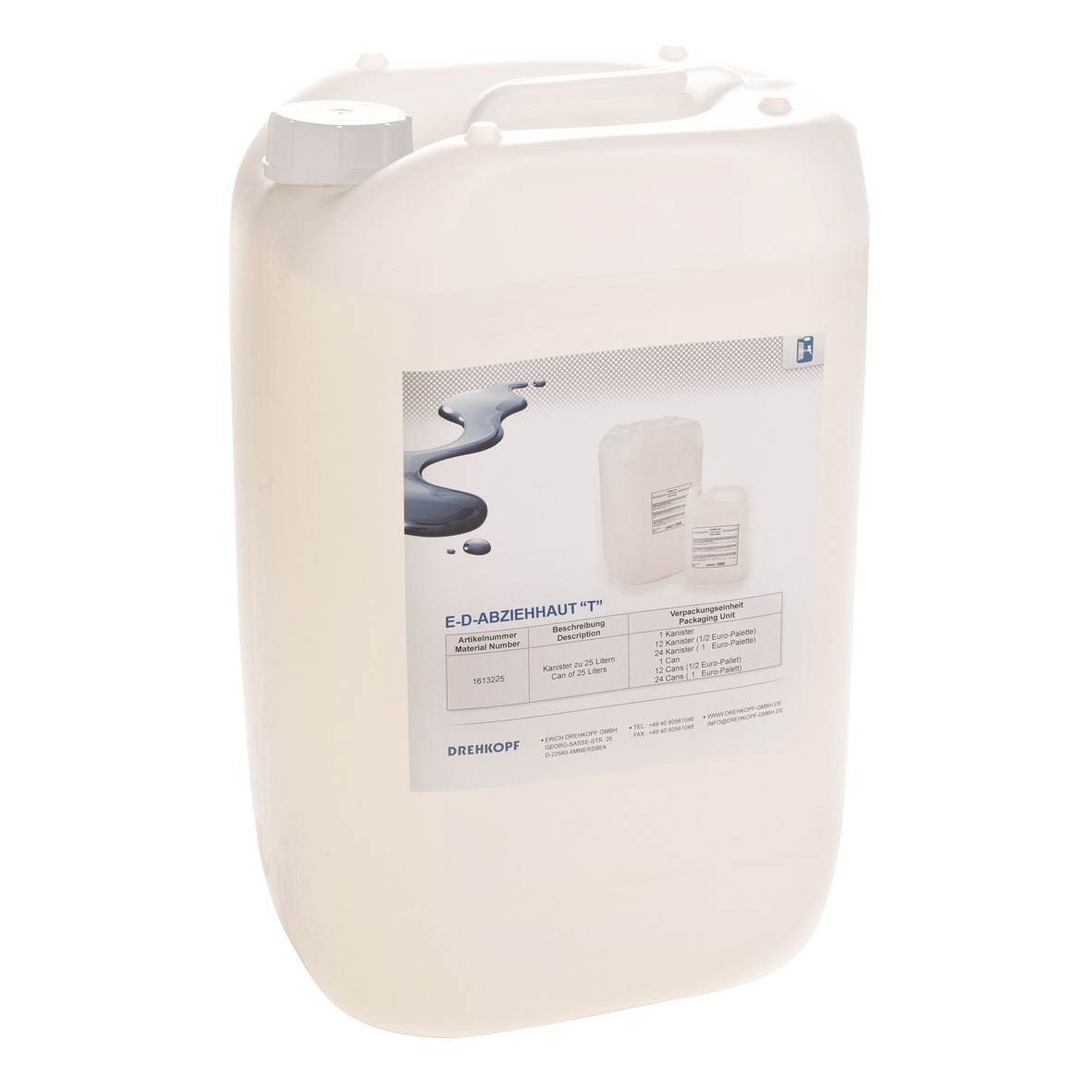 DREFI E-D-Abziehhaut T, 25 l DREFI E-D-Abziehhaut T, 25 l