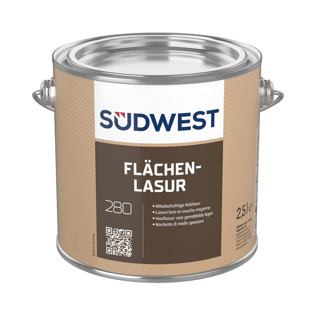 Südwest Flächen-Lasur, 0901 Farblos, Seidenglänzend, 750 ml