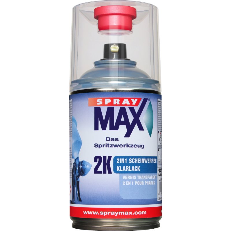 SprayMax 2K 2in1 Scheinwerferklarlack, 250 ml
