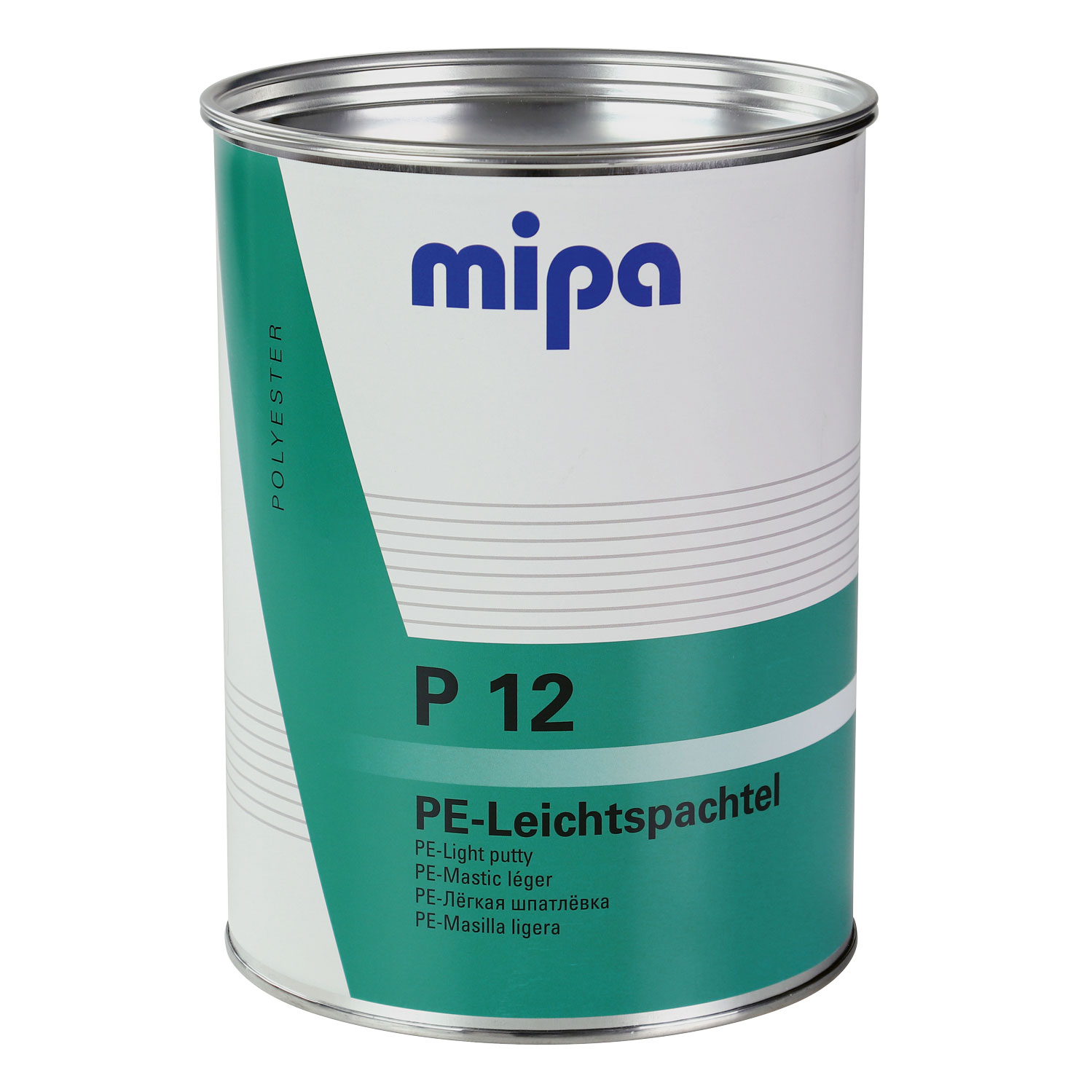 Mipa P 12 PE Füllspachtel, Hellgrau, 3 l