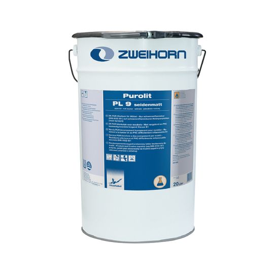 Zweihorn Klarlack Purolit, Seidenmatt PL 9, 25 l