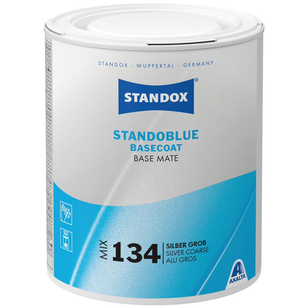 Standoblue Basecoat Mix 134 Silber Grob